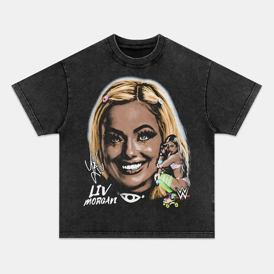 LIV MORGAN 2025 NEW TEE Style001
