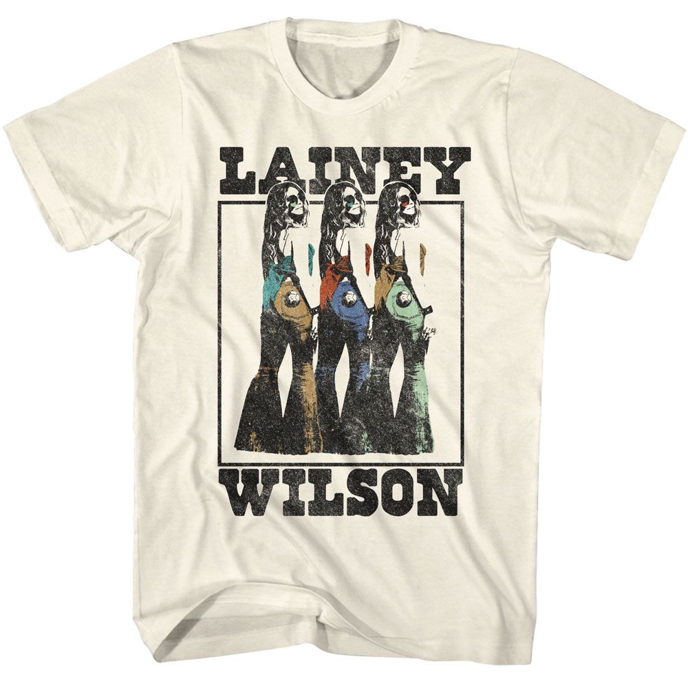 Lainey Wilson - Photo Repeat - American Classics - Solid Off-White Adult Short Sleeve T-Shirt