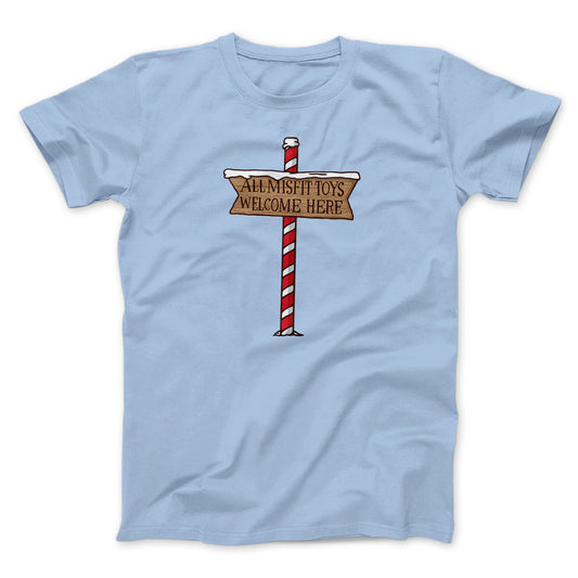 All Misfit Toys Welcome Here Funny Movie Men/Unisex T-Shirt
