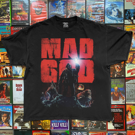 'MAD GOD' VINTAGE BLACK T-SHIRT