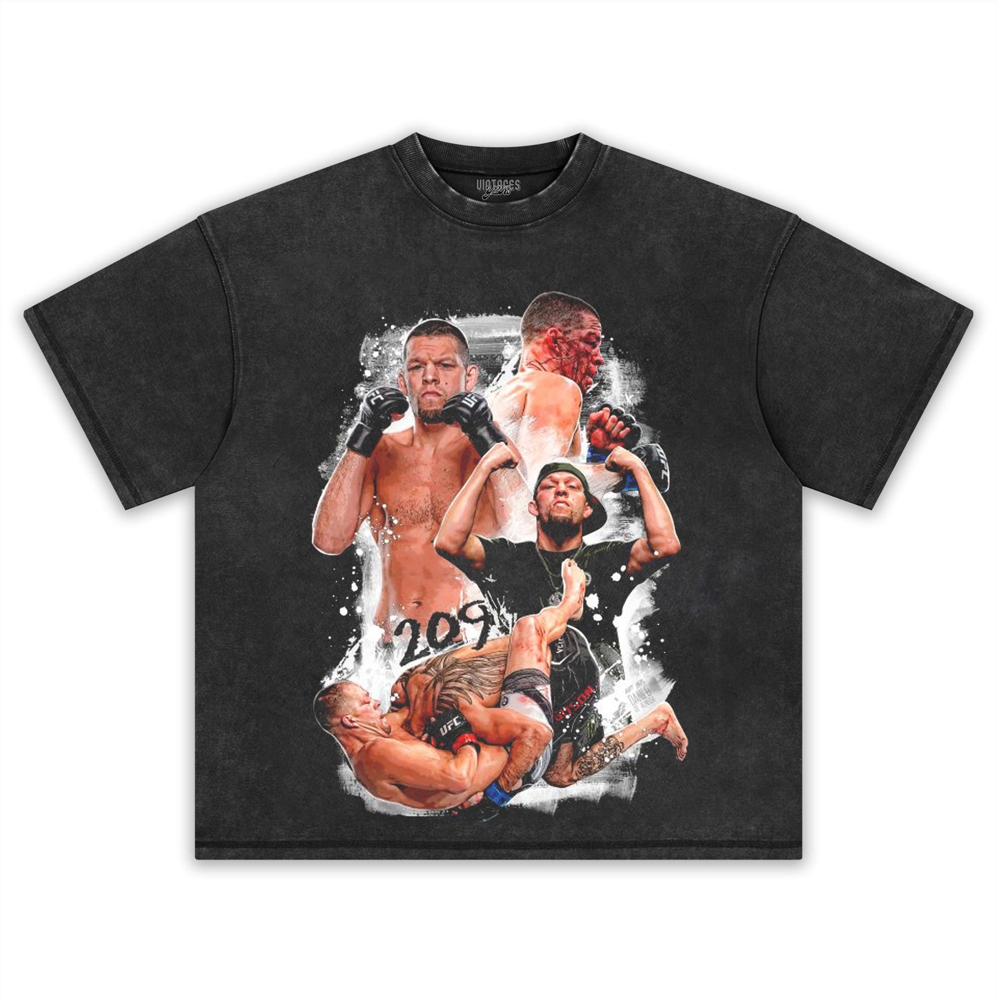 NATE DIAZ 2025 TEE Style002