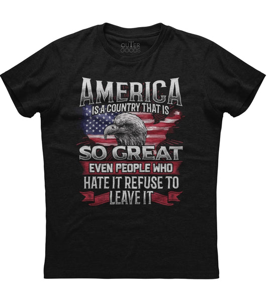 America a country that is so great T-Shirt (O)