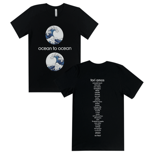 Ocean To Ocean Black 2023 Tour T-Shirt