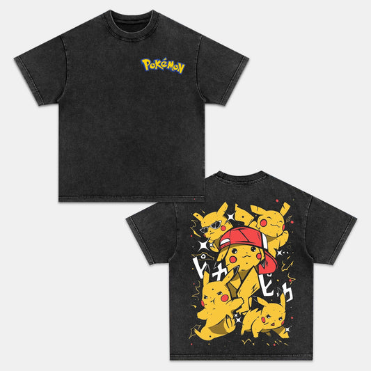 PIKACHU UNISEX ANIME INSPIRED VINTAGE T-SHIRT‰∏®POK√âMON