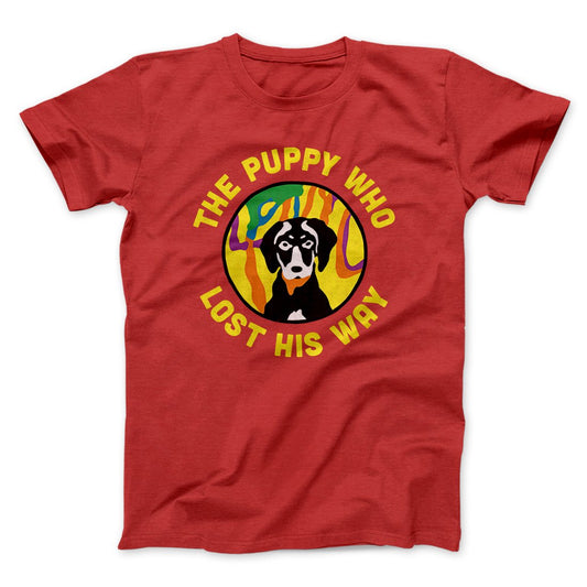 The Puppy Who Lost His Way Funny Movie Men/Unisex T-Shirt