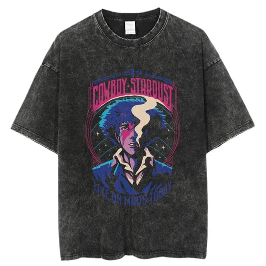 Cowboy Bebop Shirt Vintage Style Anime Shirt Style004