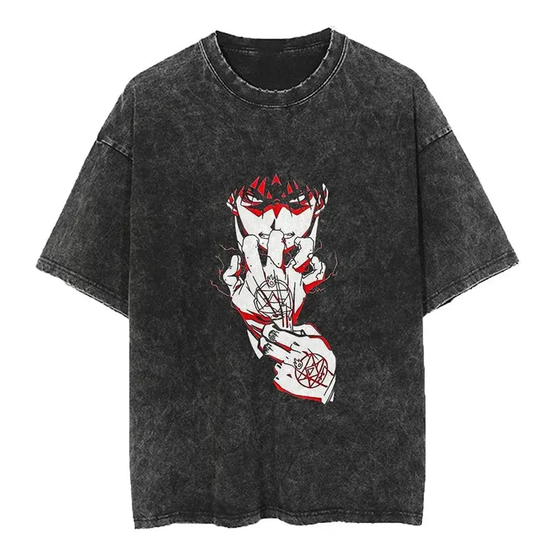 Fullmetal Alchemist Roy Shirt Vintage Style Anime Shirt Style001