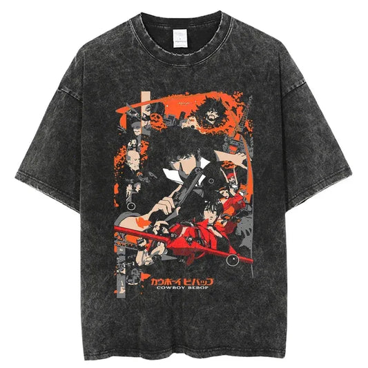 Cowboy Bebop Shirt Vintage Style Anime Shirt Style011