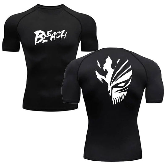 Bleach Anime Compression Shirt ‚Äì Men's Breathable Rash Guard Style008