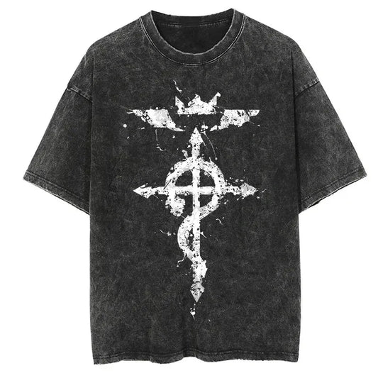 Fullmetal Alchemist Shirt Vintage Style Anime Shirt Style003