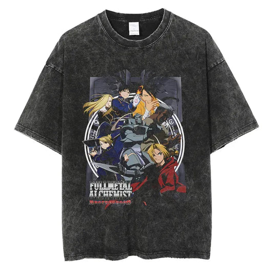 Fullmetal Alchemist Shirt Vintage Style Anime Shirt Style002