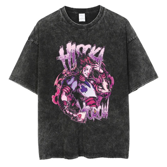 Hunter x Hunter Hisoka Shirt Vintage Style Anime Shirt Style002