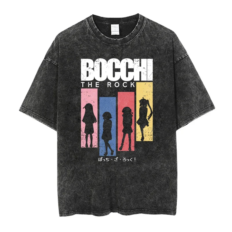 Bocchi The Rock Shirt Oversized Style Anime Shirt Style001