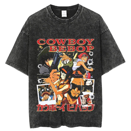 Cowboy Bebop Shirt Vintage Style Anime Shirt Style001