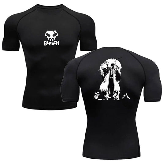 Bleach Anime Compression Shirt ‚Äì Men's Breathable Rash Guard Style007