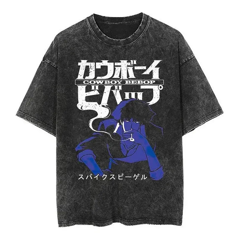 Cowboy Bebop Shirt Vintage Style Anime Shirt Style012
