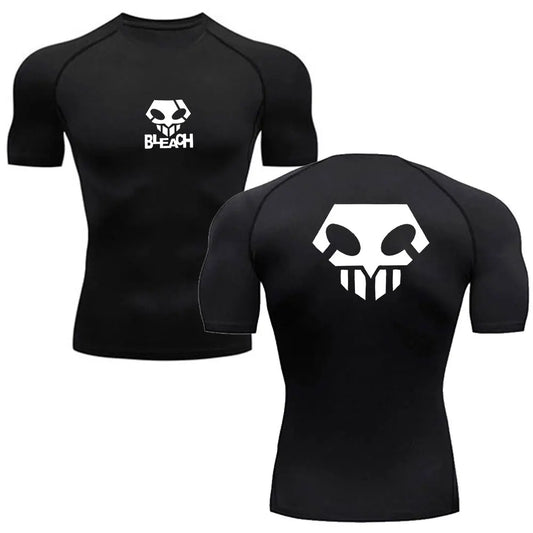 Bleach Anime Compression Shirt ‚Äì Men's Breathable Rash Guard Style009