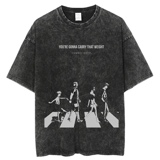 Cowboy Bebop Shirt Vintage Style Anime Shirt Style002