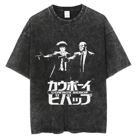 Cowboy Bebop Shirt Vintage Style Anime Shirt Style003