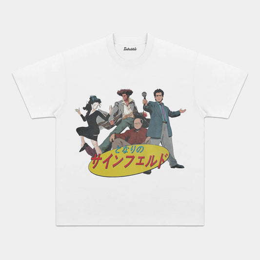 SEINFELD ANIME WHITE TEE