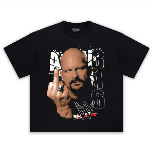 STONE COLD STEVE AUSTIN 2025 TEE Style003