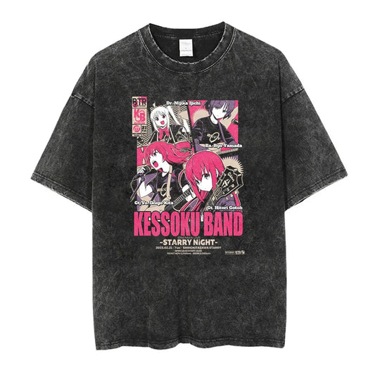 Bocchi The Rock Shirt Oversized Style Anime Shirt Style004
