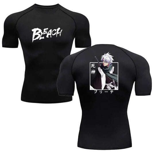 Bleach Anime Compression Shirt ‚Äì Men's Breathable Rash Guard Style004