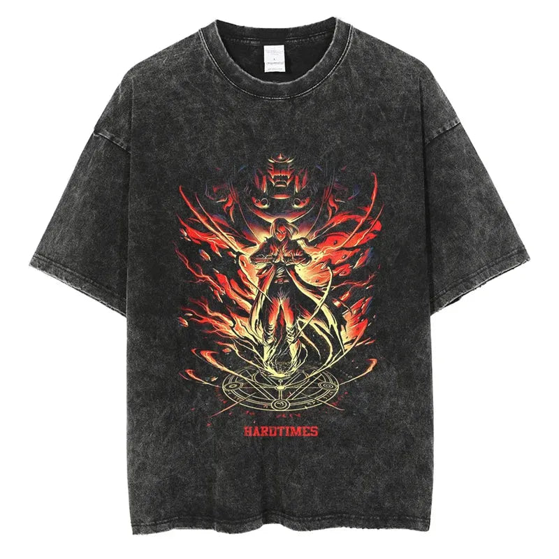 Fullmetal Alchemist Edward Shirt Vintage Style Anime Shirt Style003