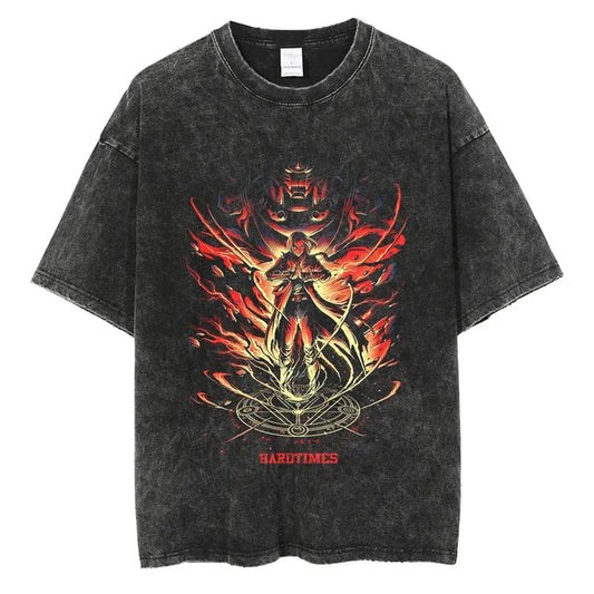 Fullmetal Alchemist Edward Shirt Vintage Style Anime Shirt Style003