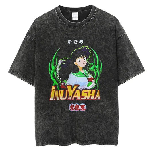 Inuyasha Shirt Vintage Style Anime Shirt Style003