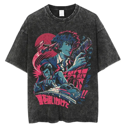 Cowboy Bebop Shirt Vintage Style Anime Shirt Style006
