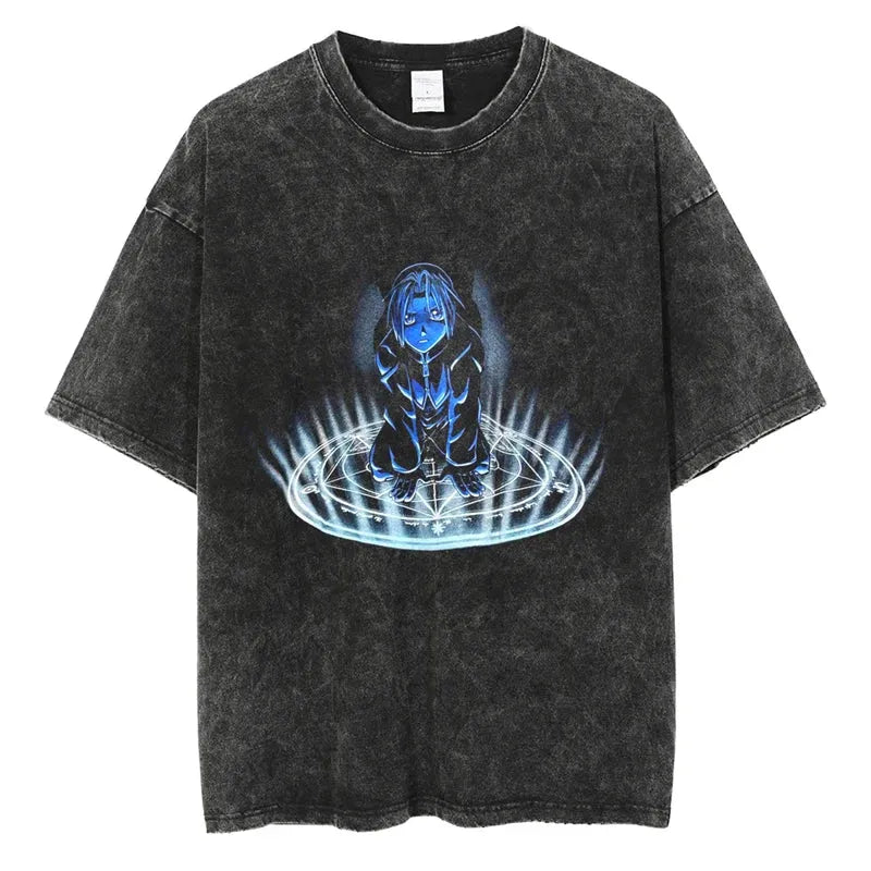 Fullmetal Alchemist Edward Shirt Vintage Style Anime Shirt Style002