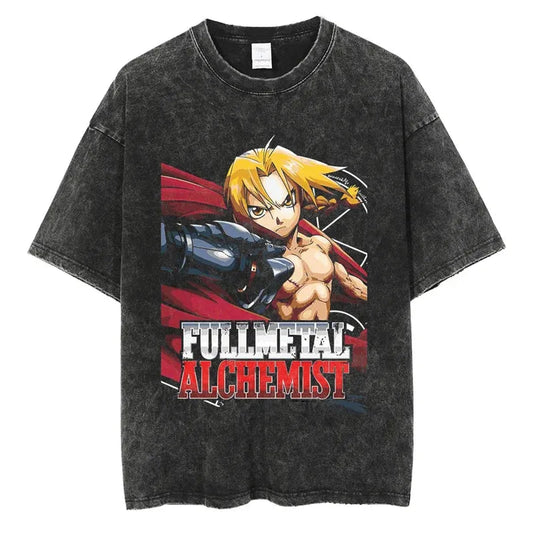 Fullmetal Alchemist Edward Shirt Vintage Style Anime Shirt Style004
