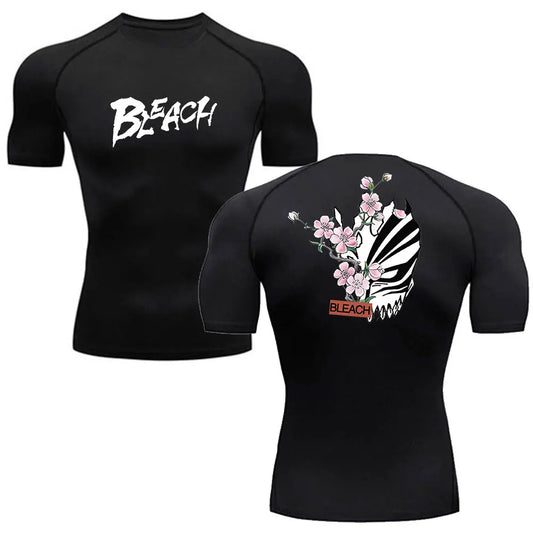 Bleach Anime Compression Shirt ‚Äì Men's Breathable Rash Guard Style003