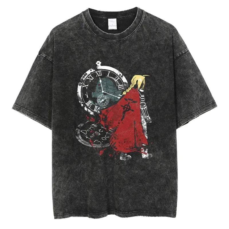 Fullmetal Alchemist Edward Shirt Vintage Style Anime Shirt Style006