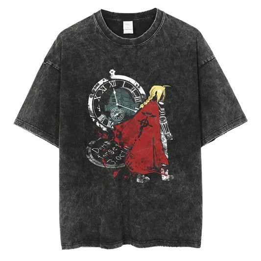 Fullmetal Alchemist Edward Shirt Vintage Style Anime Shirt Style006