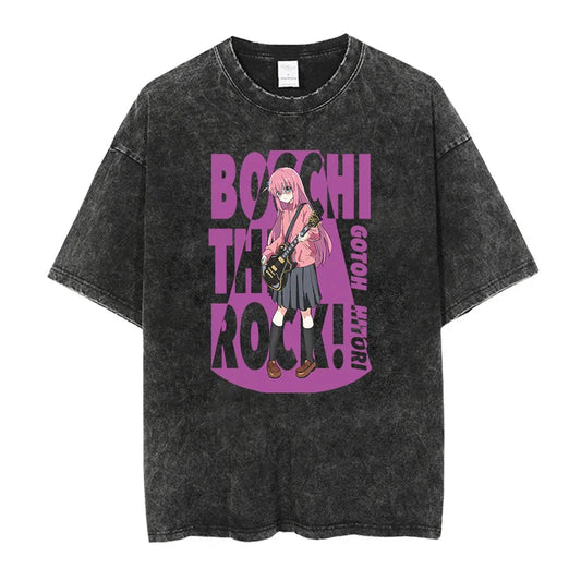 Bocchi The Rock Hitori Gotoh Shirt Oversized Style Anime Shirt Style003