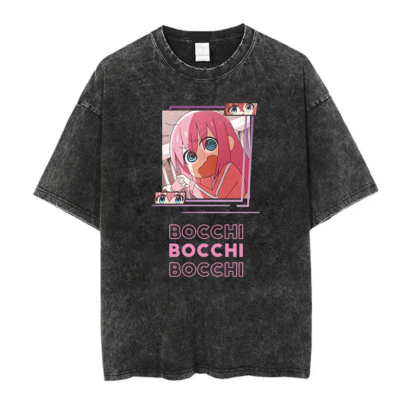 Bocchi The Rock Hitori Gotoh Shirt Oversized Style Anime Shirt Style002