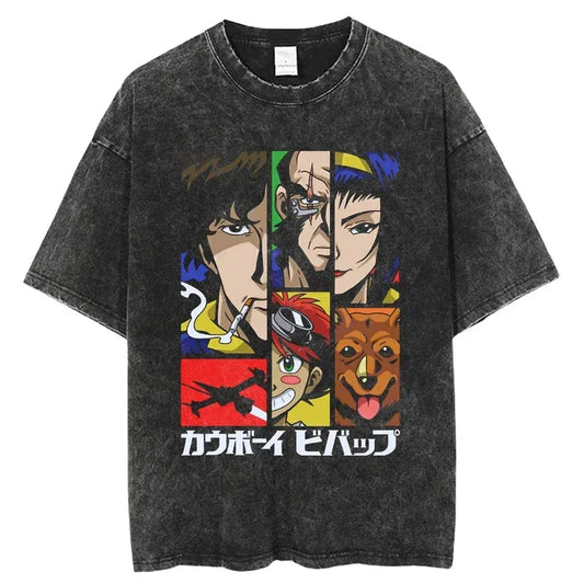 Cowboy Bebop Shirt Vintage Style Anime Shirt Style013