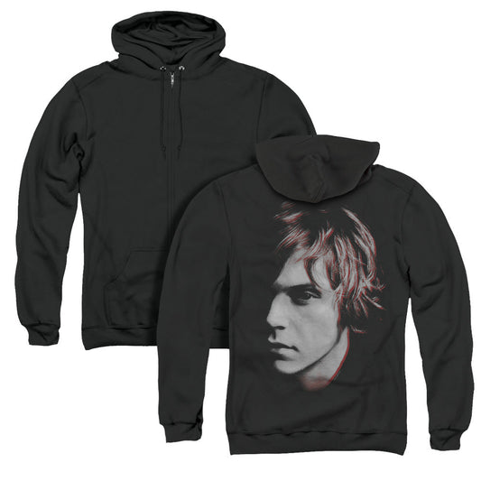 American Horror Story Tate Back Print Zipper Mens Hoodie Black