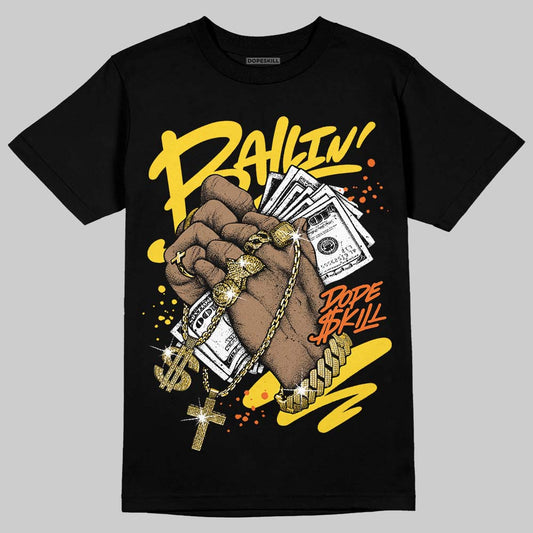 Black Tour Yellow AJ 4 Thunder DopeSkill T-Shirt Always Ballin' Graphic