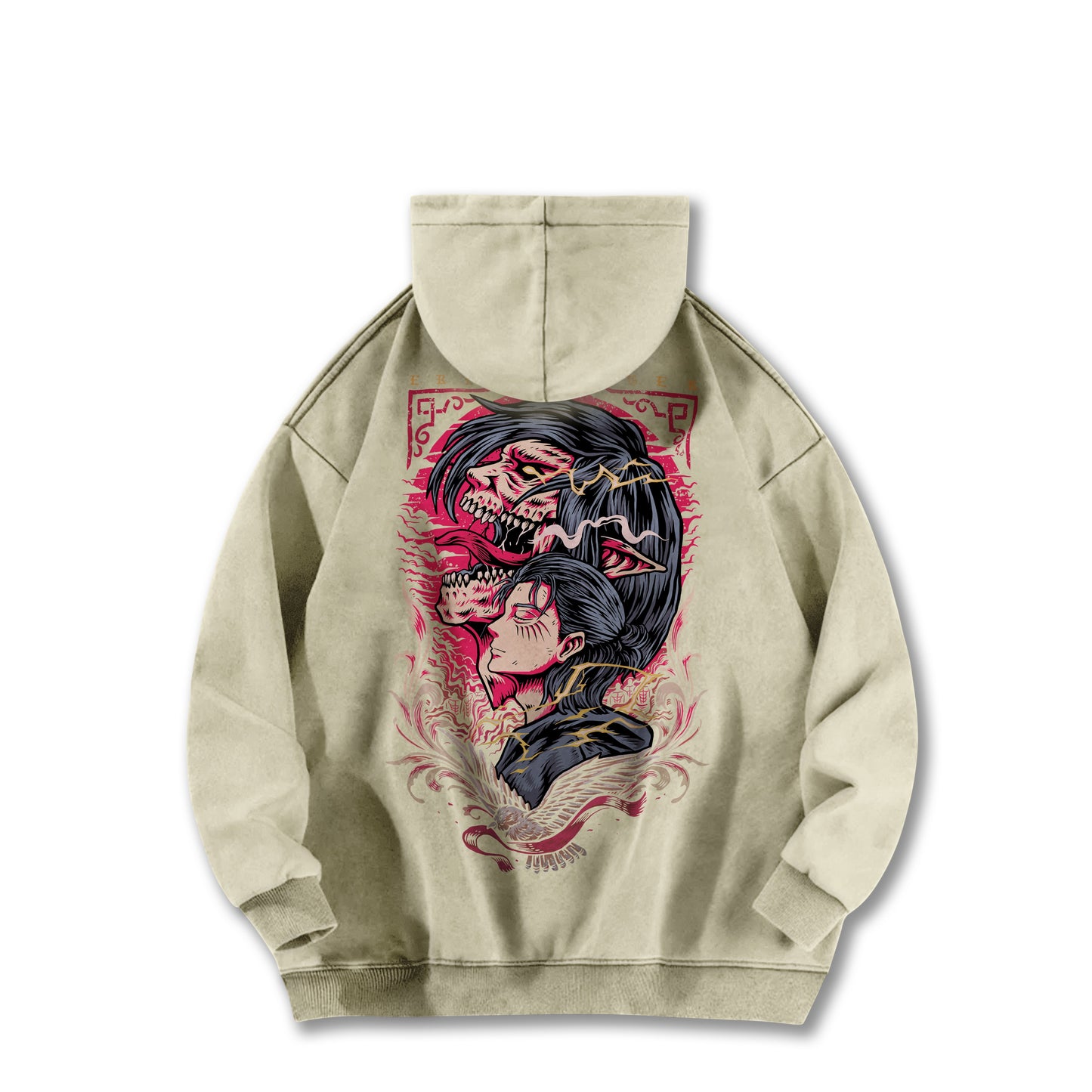 Attack on Titan Eren Yeager Attack Titan Vintage¬†Hoodie