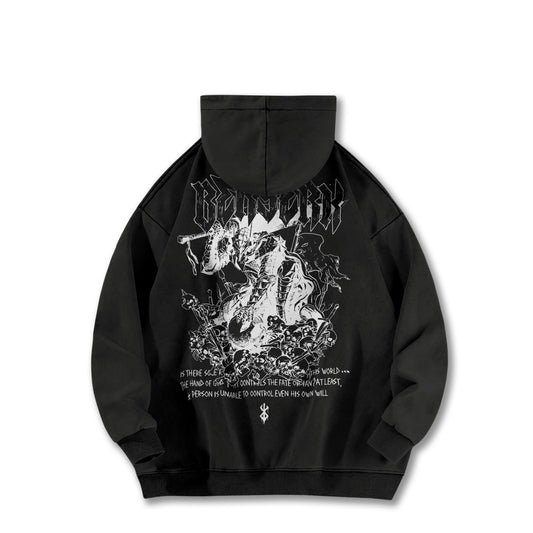 Berserk Swordsman V5 Vintage¬†Hoodie