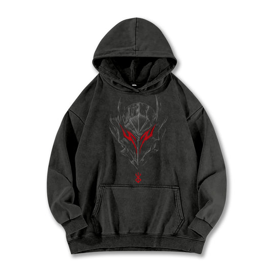 Berserk Black Swordsman V6 Vintage¬†Hoodie