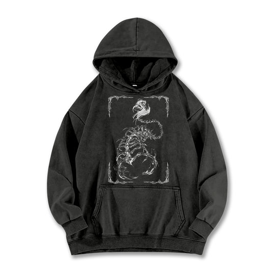Attack on Titan Skeleton Vintage¬†Hoodie