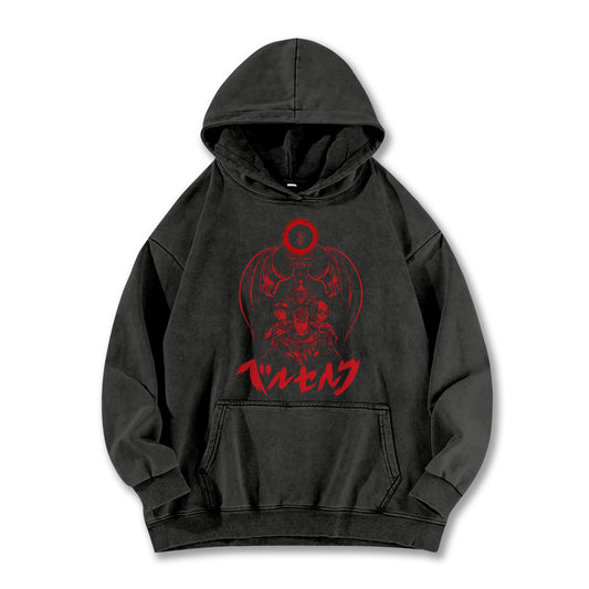 Berserk Demon Vintage¬†Hoodie