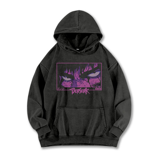 Berserk Guts' Gaze V3 Vintage¬†Hoodie