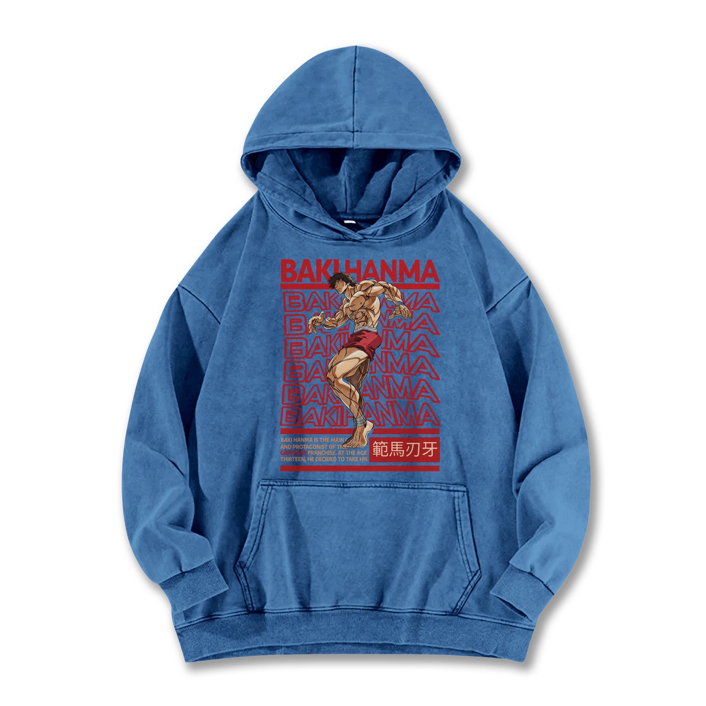 Baki Hanma V8 Vintage¬†Hoodie