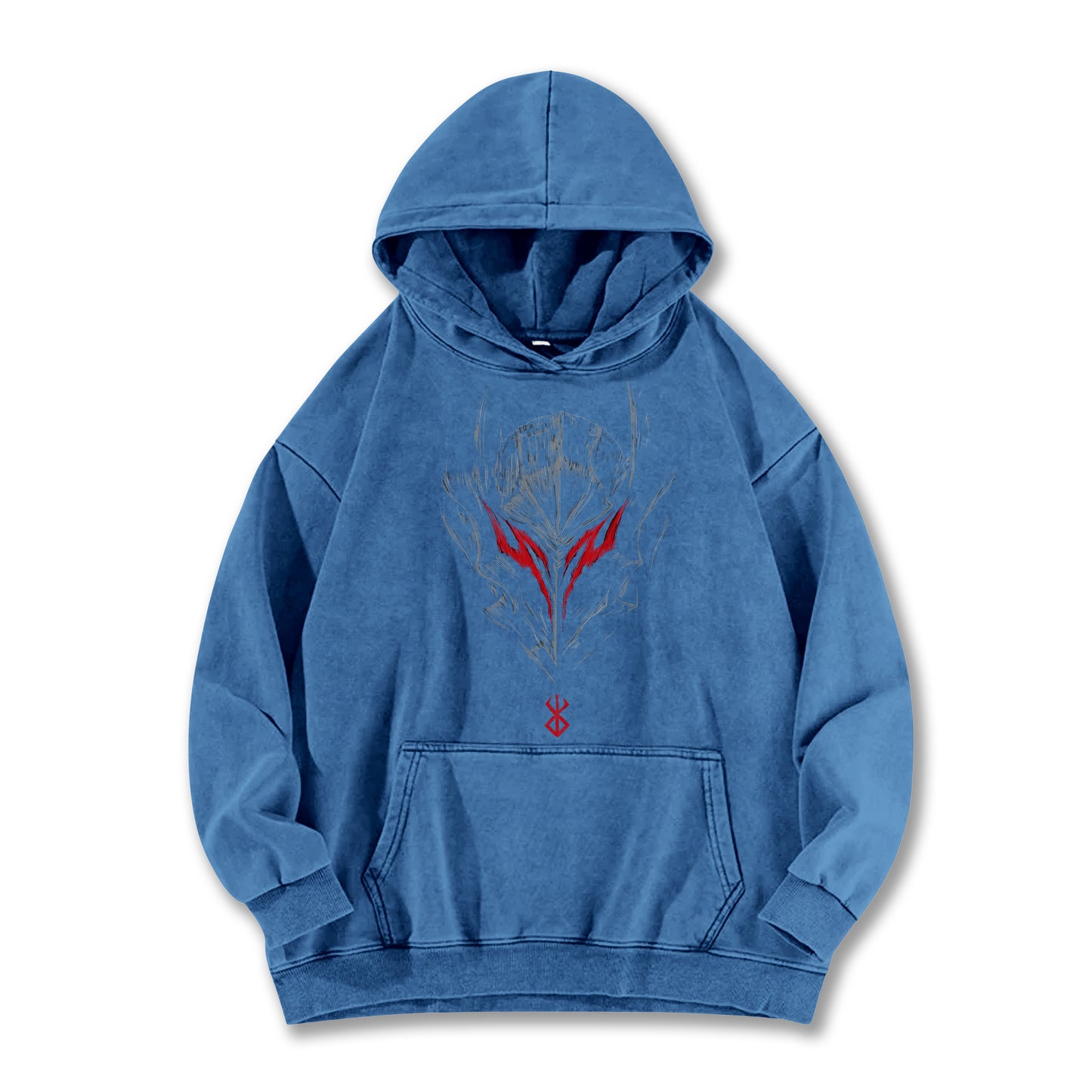 Berserk Black Swordsman V6 Vintage¬†Hoodie