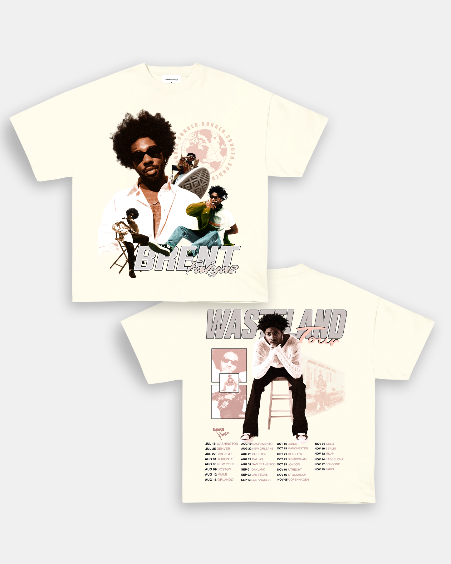 WASTELAND TOUR TEE - [DS] Style001